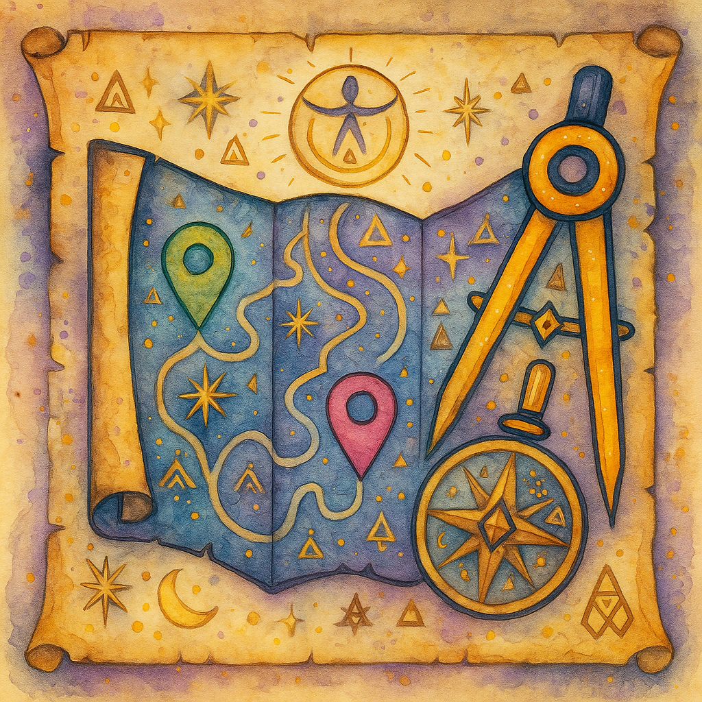 Иконка: блогер и нейросеть