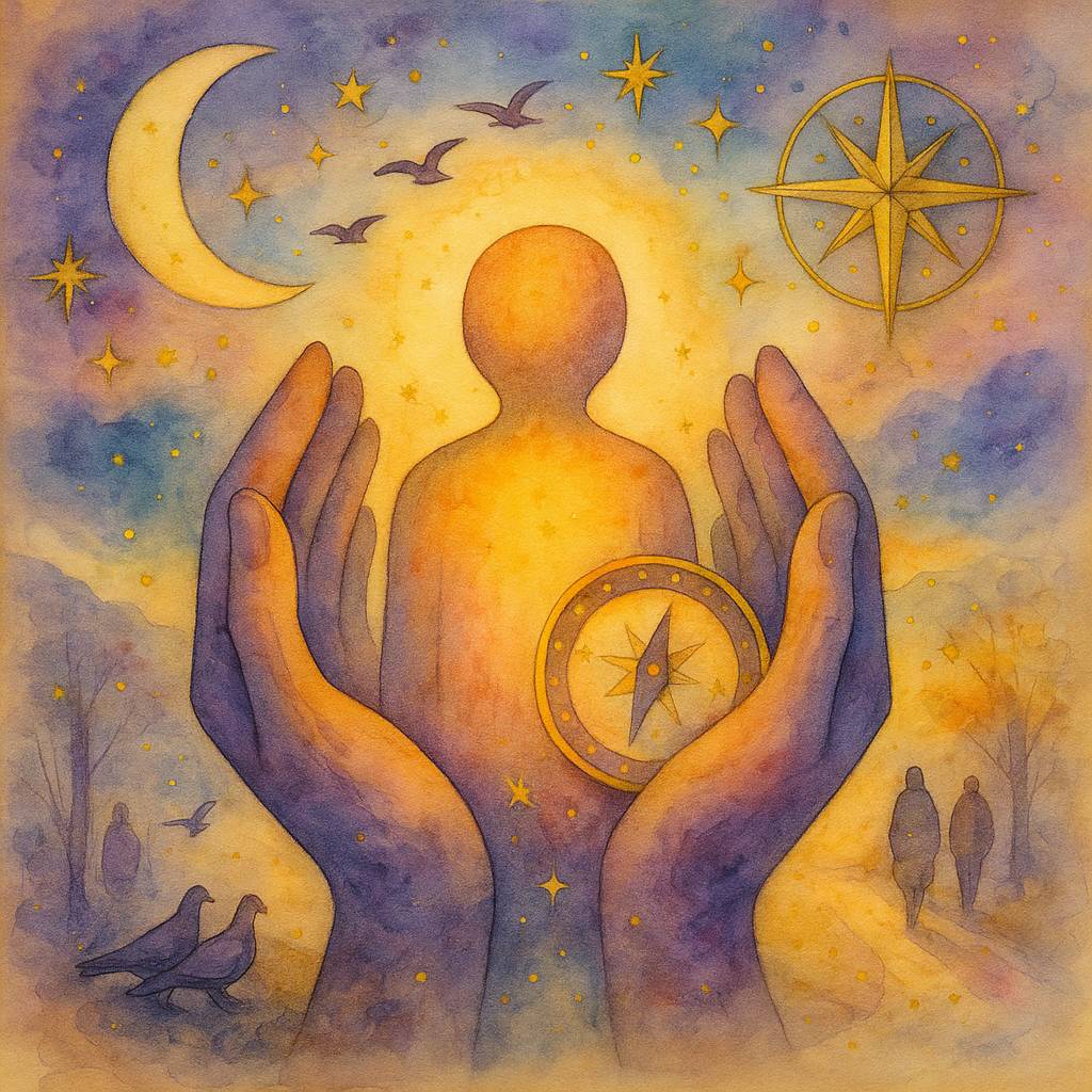 Иконка: блогер и нейросеть