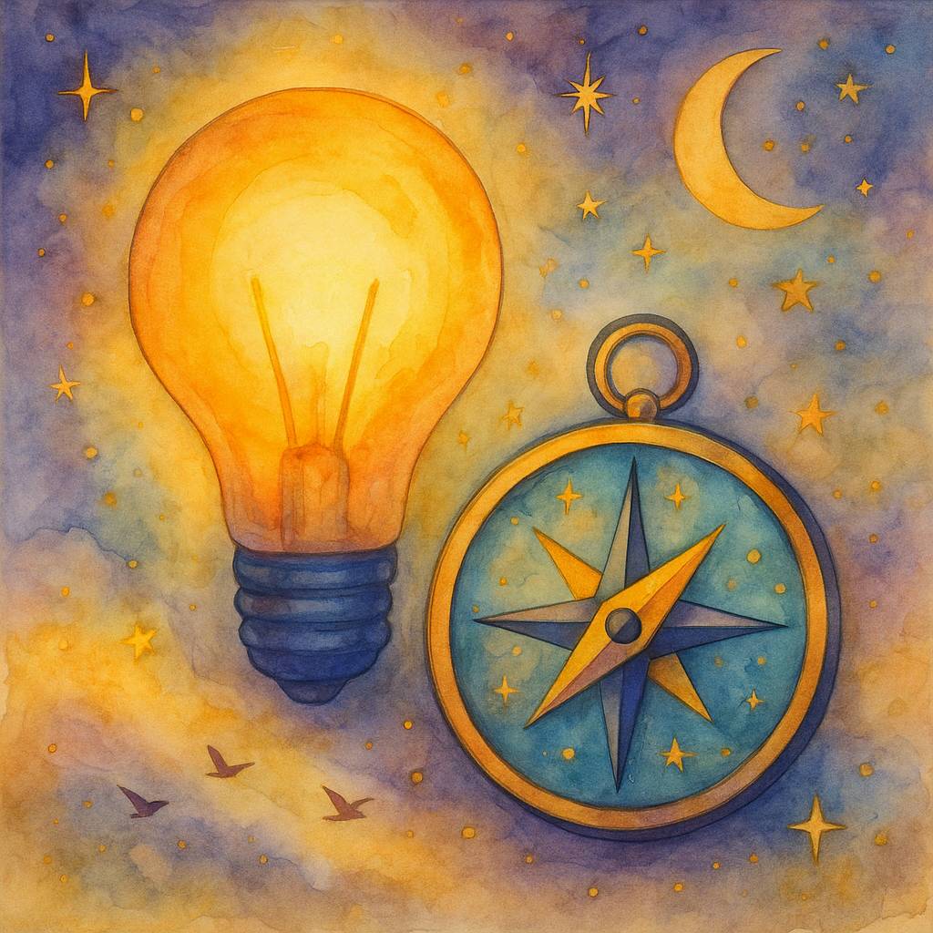 Иконка: блогер и нейросеть